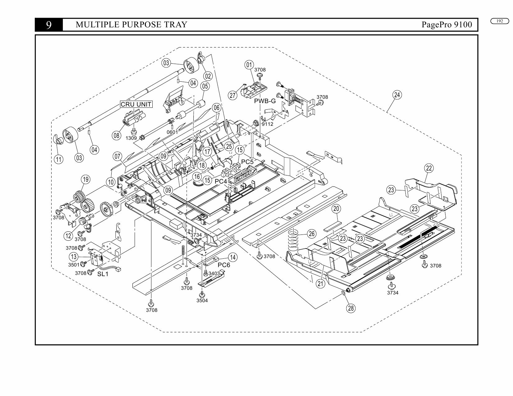 Konica-Minolta pagepro 9100 Parts Manual-2